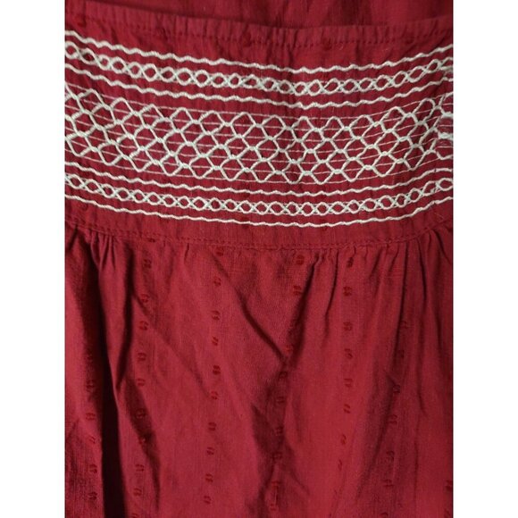 Maurice’s Women’s Purple Top Sz XL Short Sleeve Spring Work - Picture 2 of 4